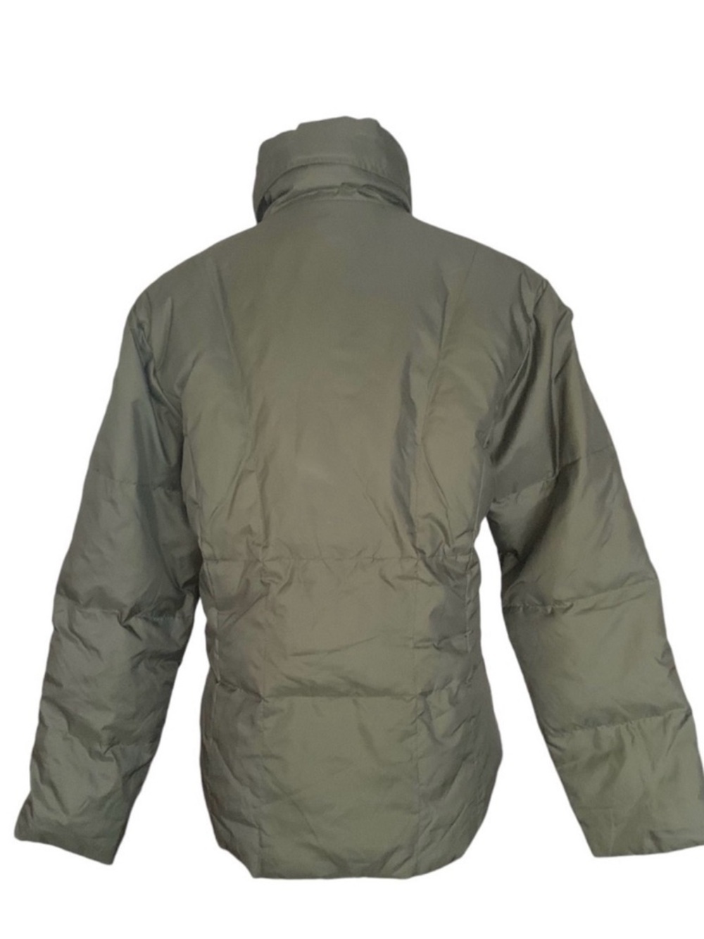 DKNY Duck Down Puffer Jacket Olive Green Stand Collar Full Zip Size M
Coat - Picture 2 of 8